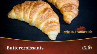 Buttercroissants - wie in Frankreich